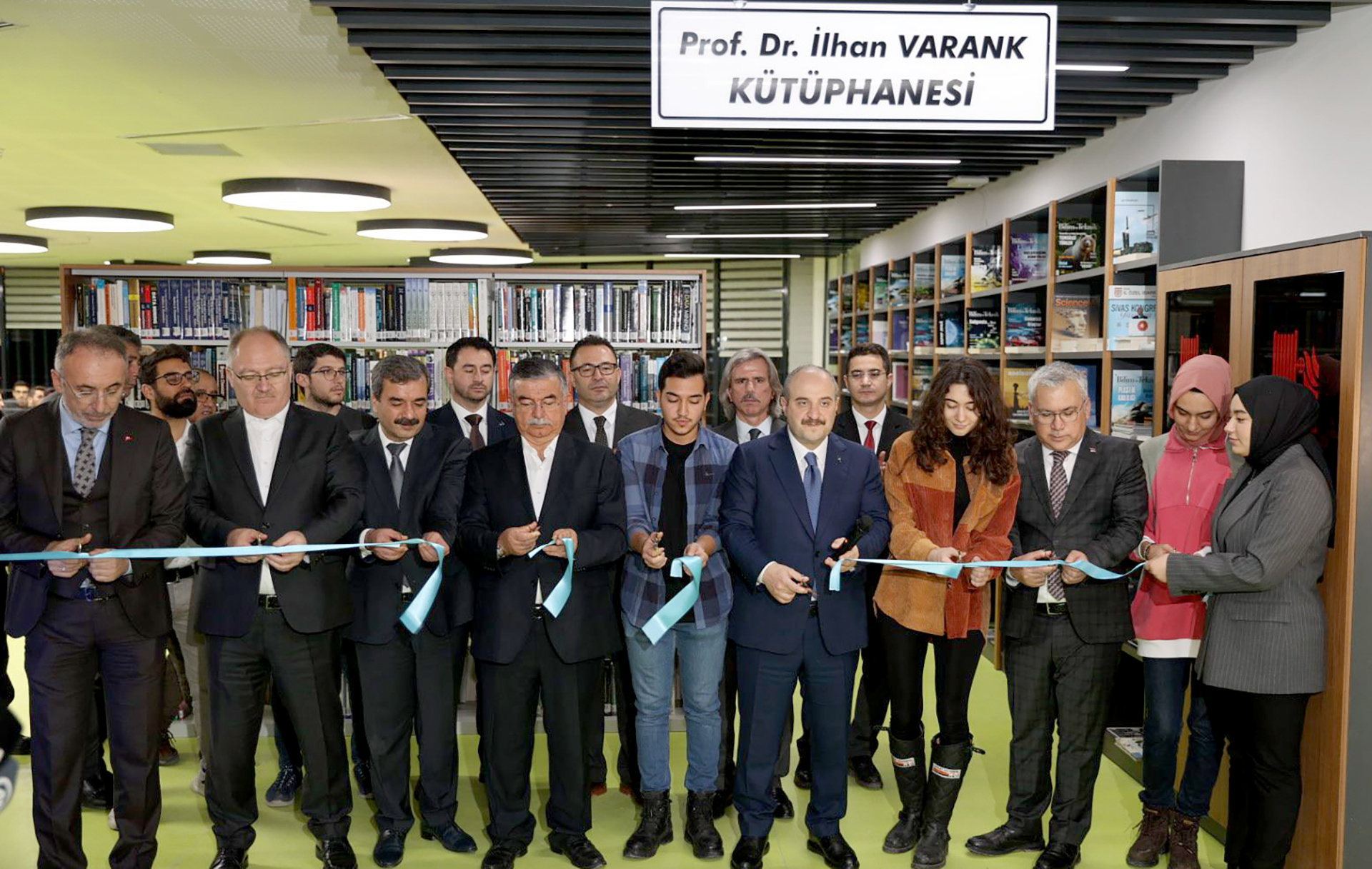 Sanayi ve Teknoloji Bakanı Mustafa Varank SBTÜ Prof. Dr. İlhan Varank Kütüphanesinin Açılışını Yaptı