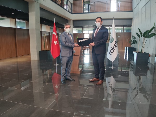 Rektörümüzden ROKETSAN'a Ziyaret