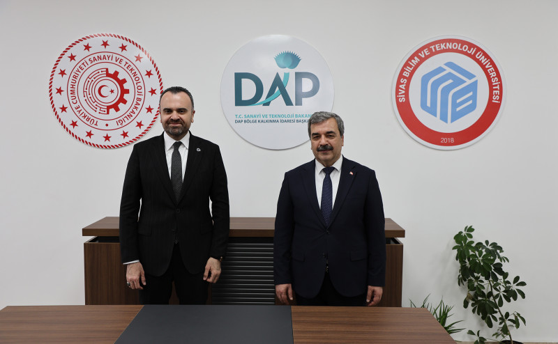 DAP Başkanı Halil İbrahim Güray SBTÜ’yü Ziyaret Etti