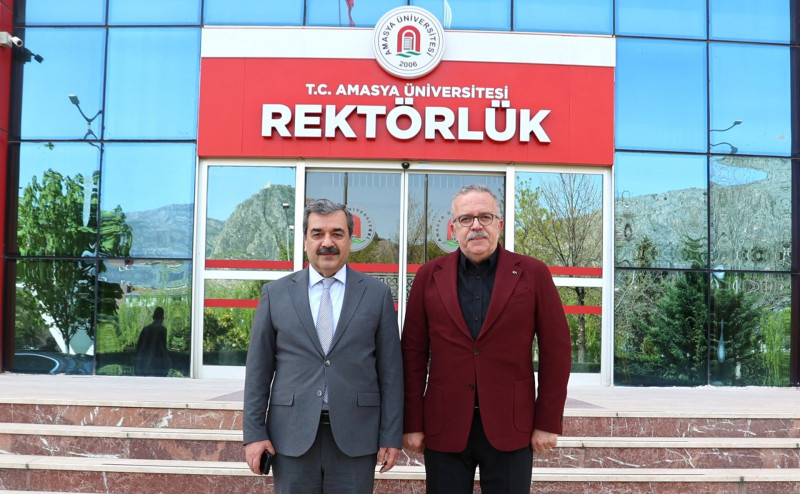 Rektörümüz Prof. Dr. Mehmet Kul’dan Amasya Üniversitesine Ziyaret
