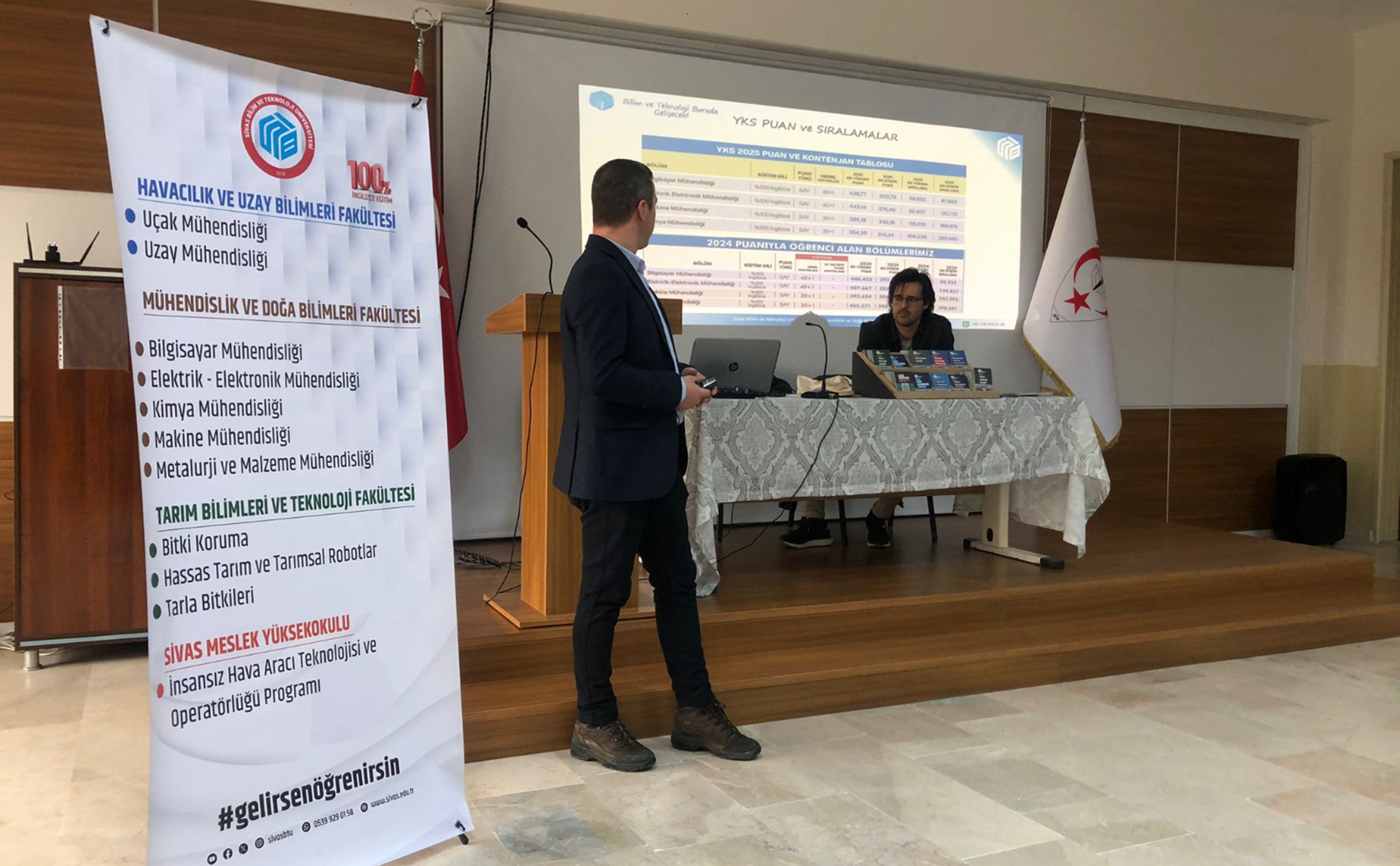 SBTÜ’den Kayseri’de Lise Öğrencilerine Üniversite Tanıtım ve Mesleki Rehberlik Programı