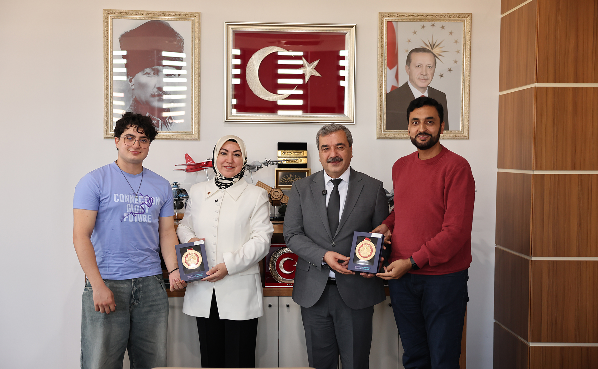 AK Parti Sivas Milletvekili Rukiye Toy’dan SBTÜ’ye Ziyaret