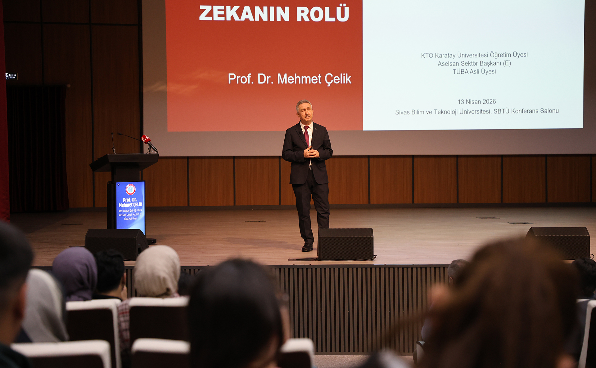 SBTÜ’de “Teknoloji Geliştirme ve Yapay Zekanın Rolü” Konferansı Gerçekleştirildi