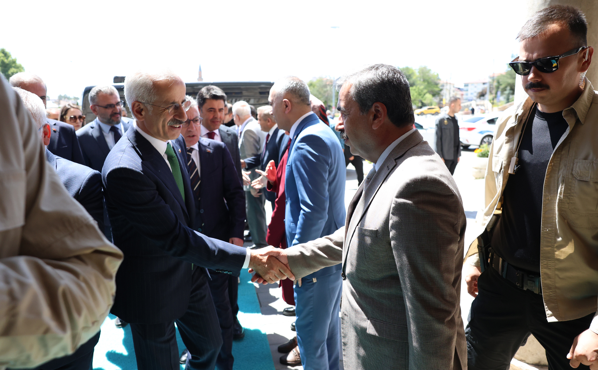 Rektörümüz Prof. Dr. Mehmet Kul Ulaştırma ve Altyapı Bakanı Abdülkadir Uraloğlu’nun Sivas Programına Katıldı