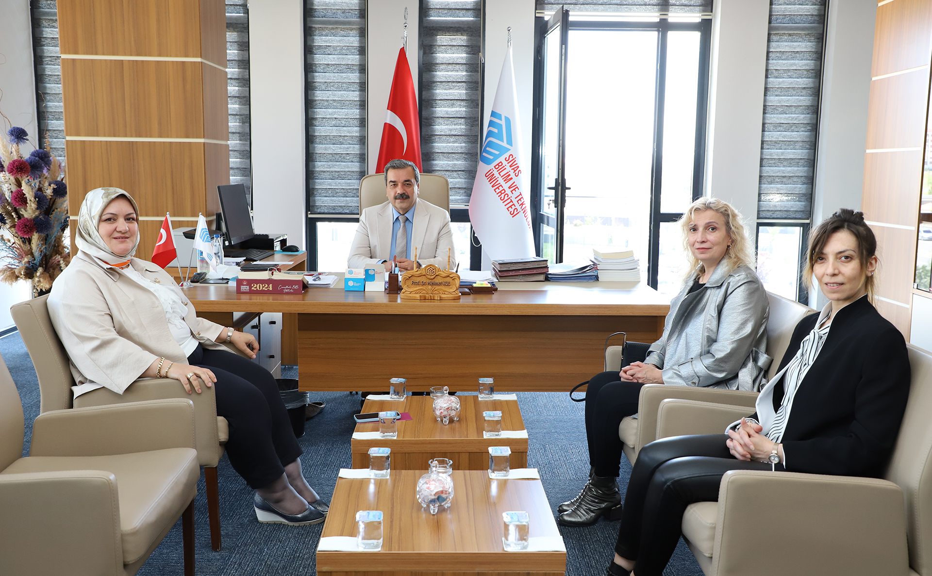 Şehirli Kadınlar Derneğinden SBTÜ’ye Ziyaret