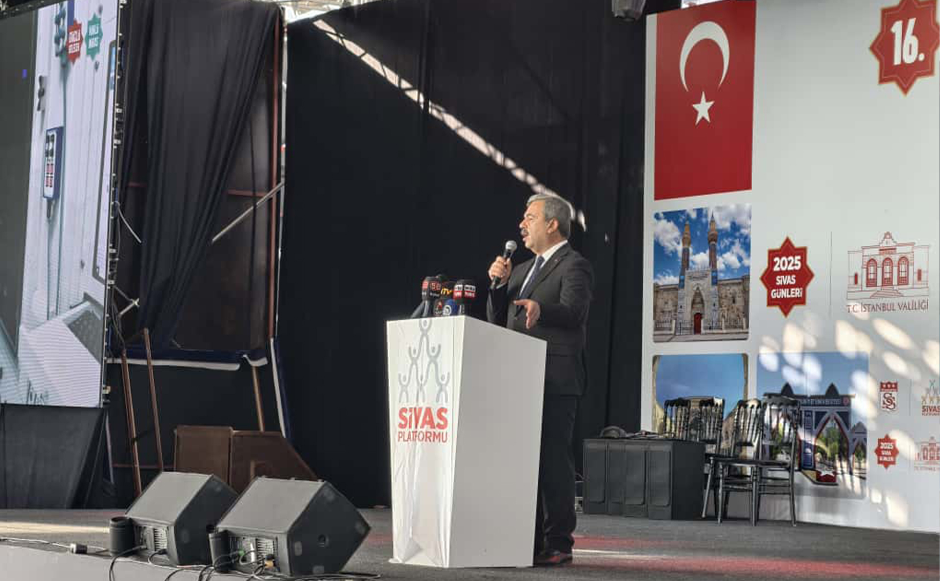 Prof. Dr. Mehmet Kul 16. Sivas Günleri Protokol Programına Katıldı