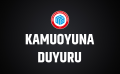 Kamuoyuna Duyuru